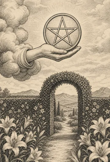 Ace of Pentacles, tarot card