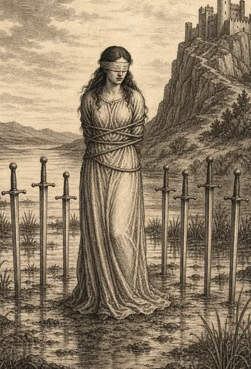 Eight of Swords, tarot card