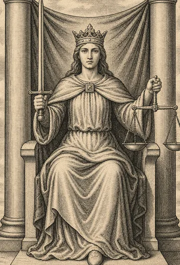 Justice, tarot card