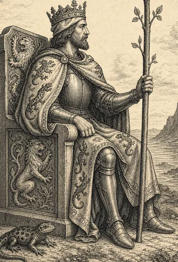 King of Wands, tarot card