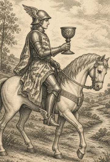 Knight of Cups, tarot card