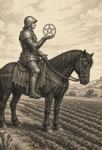 Knight of Pentacles, tarot card