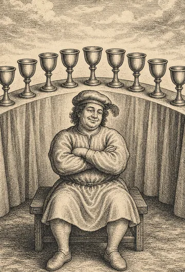 Nine of Cups, tarot card