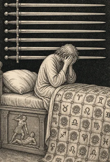 Nine of Swords, tarot card