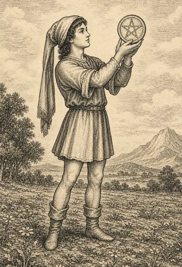Page of Pentacles, tarot card