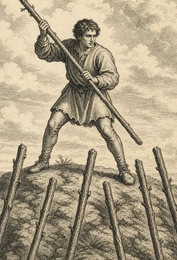 Seven of Wands, tarot card