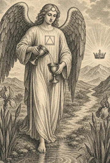 Temperance, tarot card