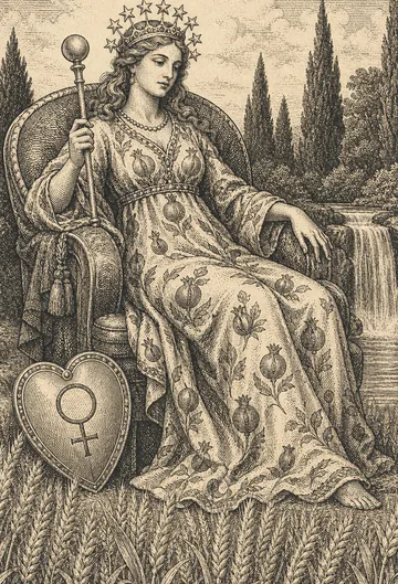 The Empress, tarot card