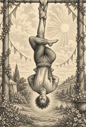 The Hanged Man, tarot card