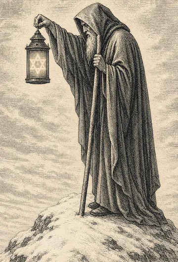 The Hermit, tarot card
