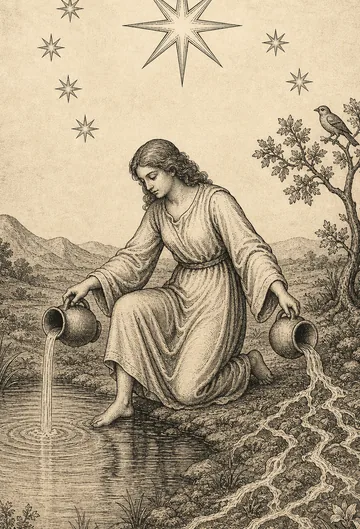 The Star, tarot card