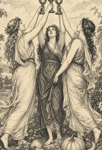Three of Cups, tarot card