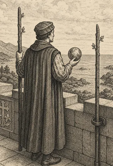 Two of Wands, tarot card